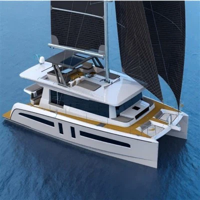 豪華なカタマランヨット